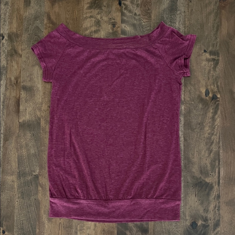Chic Berry Short Sleeve Top